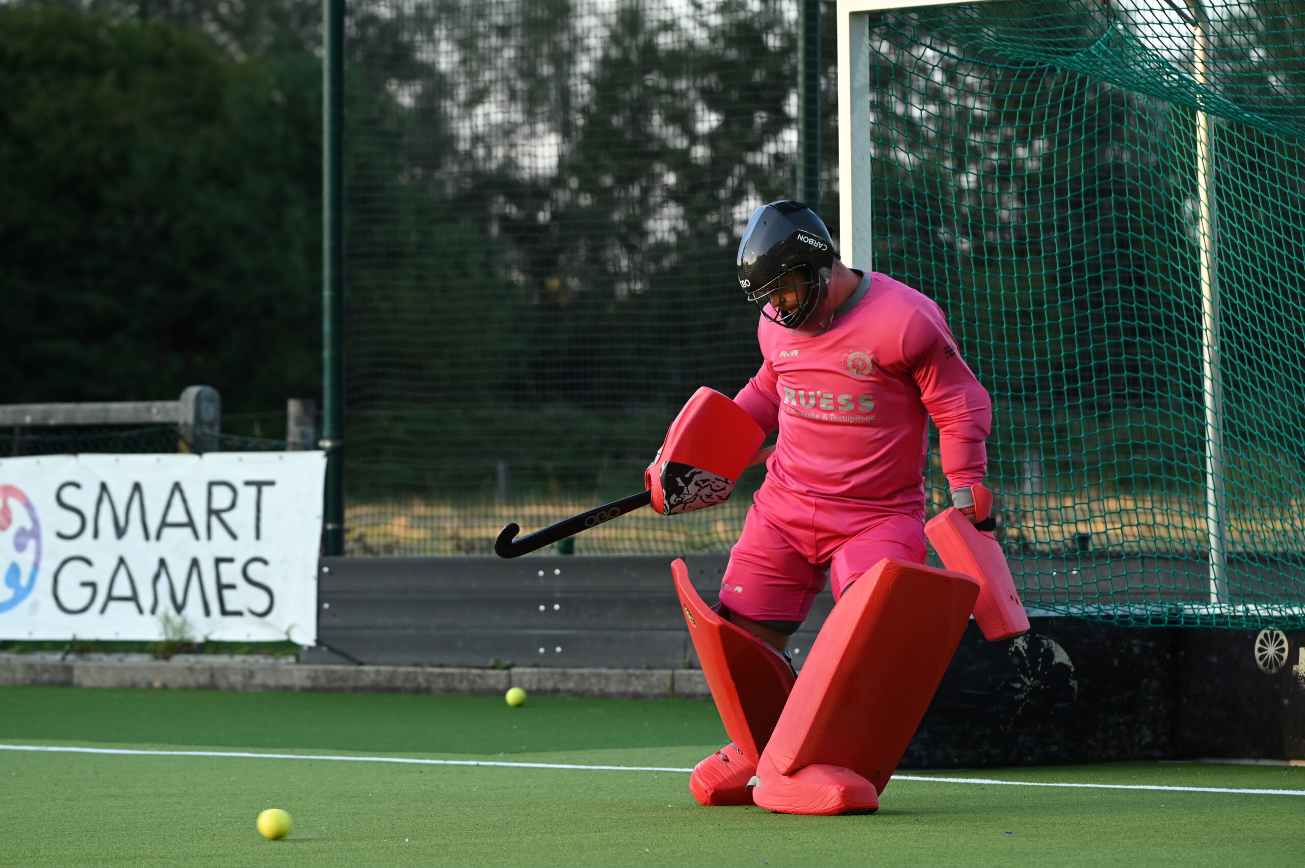 Field hockey goalkeeper
